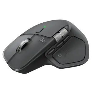 Logitech MX Master 4 Ratón Inalámbrico Avanzado 8K DPI Bluetooth Grafito