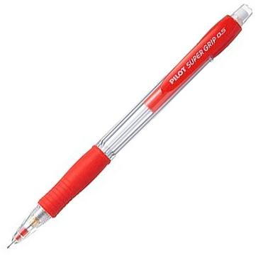 Pilot Portaminas H-185 Supergrip 0.5 Con Goma Rojo