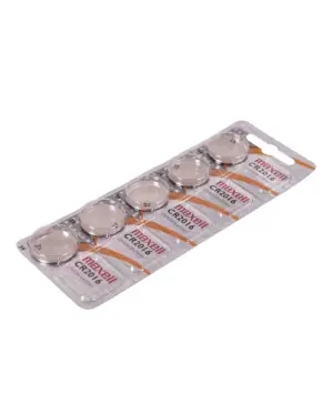 Maxell CR2016 Pilas de Litio 3V - Blister de 5 Unidades