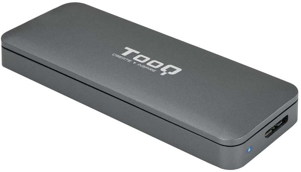 Tooq Carcasa Externa Ssd M2 Ngff Usb-C - Color Gris