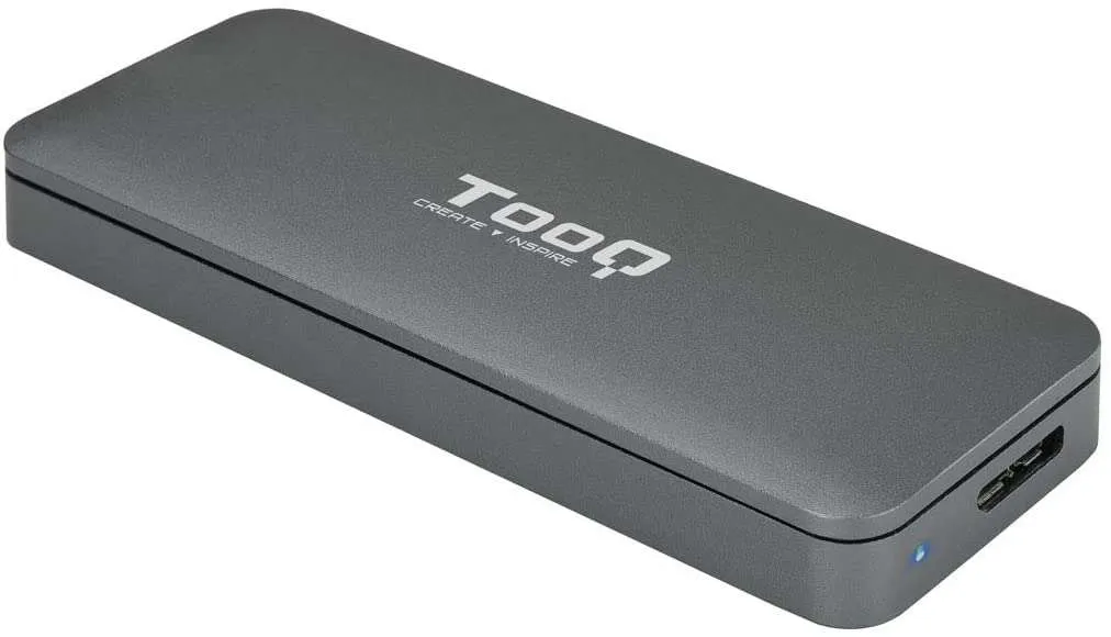 Tooq Carcasa Externa Ssd M2 Ngff Usb-C - Color Gris