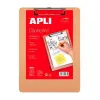 Apli Clipboard de Madera A4 Marrón