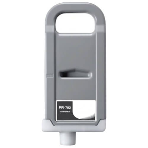 Canon Pfi703/Pfi303 Negro Mate Cartucho De Tinta Pigmentada Generico - Reemplaza 2962B001/2957B001