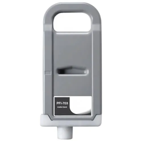 Canon Pfi703/Pfi303 Negro Mate Cartucho De Tinta Pigmentada Generico - Reemplaza 2962B001/2957B001