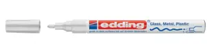 Edding Marcador Permanente Tinta Opaca 751 Blanco
