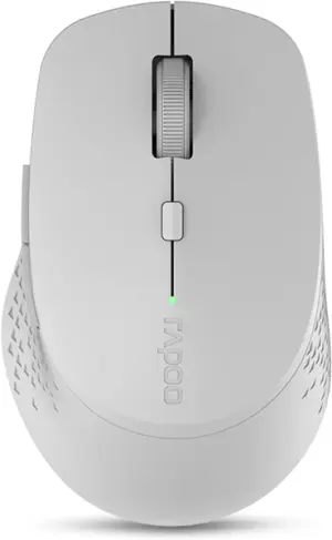 RAPOO Mouse Inalámbrico y Bluetooth M300 Silent - 2.4G GHz, BT 4.0