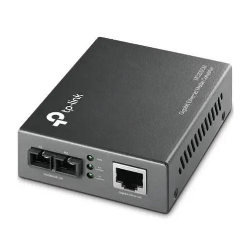 TP-LINK MC200CM Convertidor Fibra RJ45 Giga a Fibra Multimodo SC 1000MB 550M