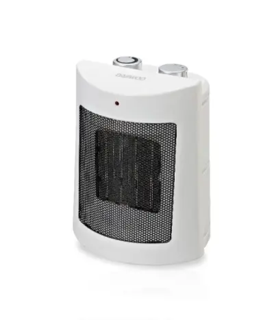 Daewoo DW9513 Calefactor Cerámico 1800W PTC con 2 Niveles de Potencia y Termostato Regulable
