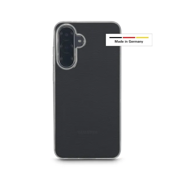 Hama Funda Antideslizante para Samsung Galaxy A56 5G - TPU Transparente con Bordes Elevados