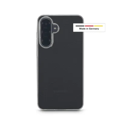 Hama Funda Antideslizante para Samsung Galaxy A56 5G - TPU Transparente con Bordes Elevados