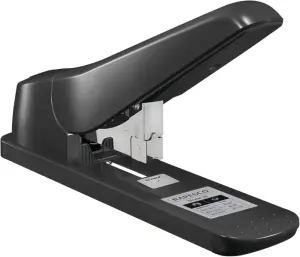Rapesco 1063 AV-45 Grapadora de Gruesos, Capacidad 115 Hojas, Carga Trasera, Negro