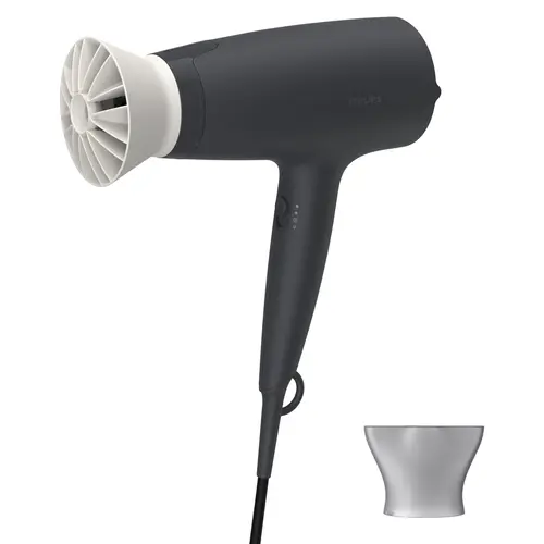 Secador De Pelo Philips Bhd302/10 Serie 3000 Con Thermoprotec 1600W 3 Velocidades Y Temperatura
