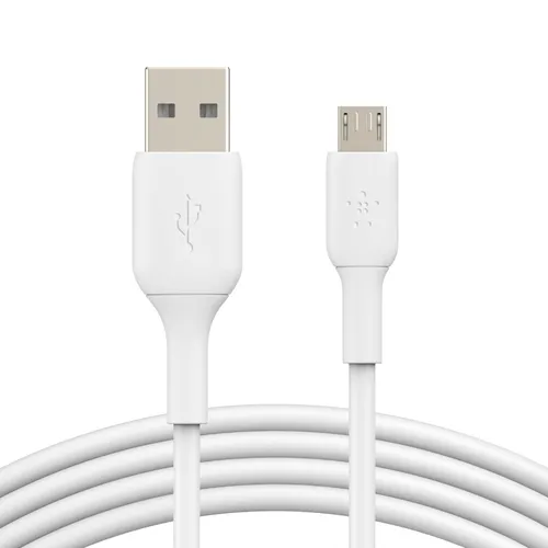 Cable Usb-A A Microusb Belkin Cab005Bt1Mwh Boost Charge™ 1M/ 3.3Ft Color Blanco