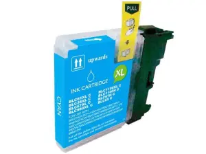 Brother Cartucho de Tinta Genérico LC980XL/LC1100XL/LC985XL Cian