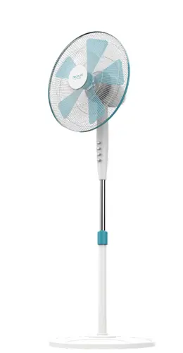 Cecotec EnergySilence 500 Ventilador Metálico Azul y Blanco