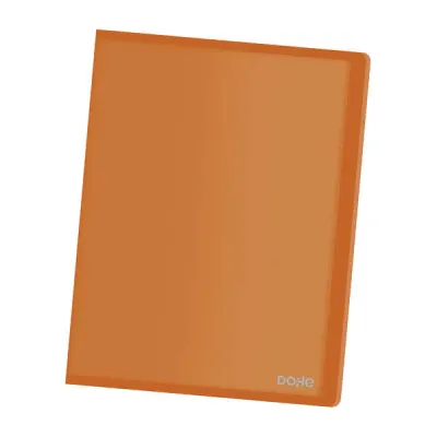Dohe Carpetas Din A4 con Fundas Transparentes y Tapa Flexible de Polipropileno