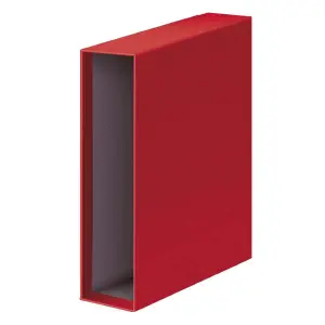 Dohe Archicolor Funda Archivador Palanca Formato Folio Cartón Forrado Rojo
