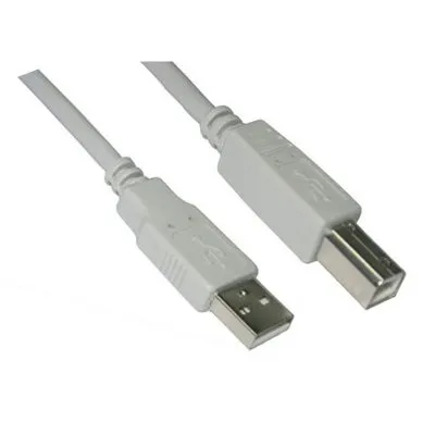 Nanocable Cable Usb 2.0 A/M-B/M, Beige, 1.8 M