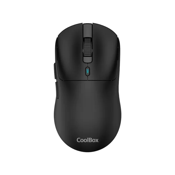 Coolbox Mouse Inalámbrico W03-B 2.4GHz 10000dpi 7 Botones Negro