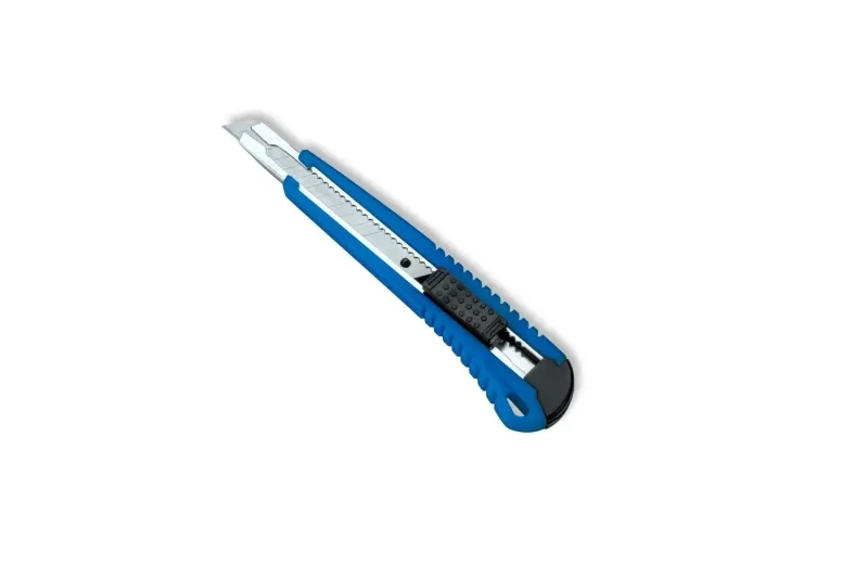 Dahle 10860 Basic Cuter Con Cuchilla De 9Mm - Mecanismo Automatico De Bloqueo - Guia Metalica