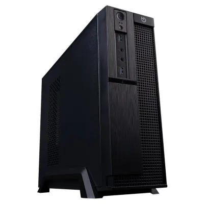Hiditec Caja Micro ATX SLM30 con 2 Puertos USB 3.0 y Lector de Tarjetas
