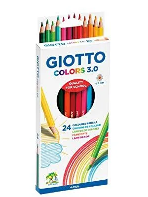 Giotto Lápices De Colores Colors 3.0 Surtidos 24 Ud - Giotto