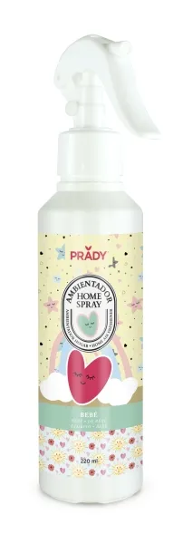 Prady Ambientador Home Spray Bebé 220 ml - Spray Pulverizador