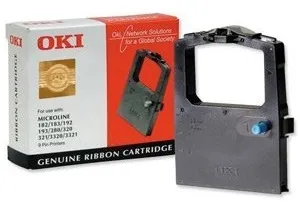 Oki Cinta Matricial Original Negra para Impresoras ML182/ML280/ML3320