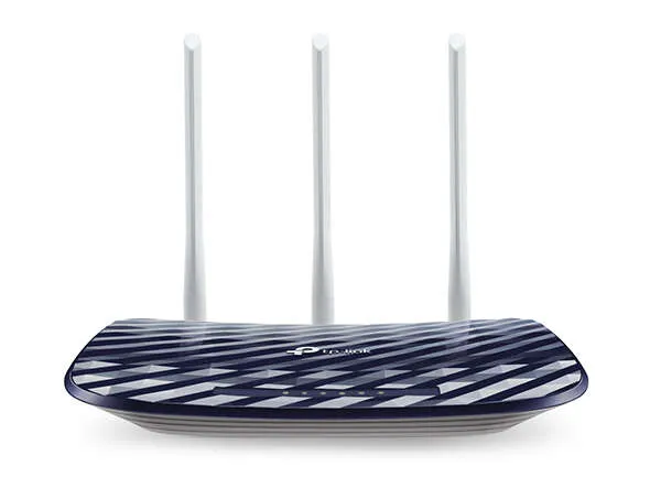 Tp-Link Router Inalambrico De Banda Dual Ac750 -  300Mb En 2,4Ghz Y 433Mb En 5Ghz - 4P Ethernet - 2 Antenas Fijas