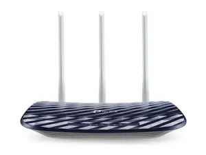 TP-Link Router Inalámbrico Doble Banda AC750, 300MB 2.4GHz, 433MB 5GHz, 4 Puertos Ethernet, 2 Antenas Fijas