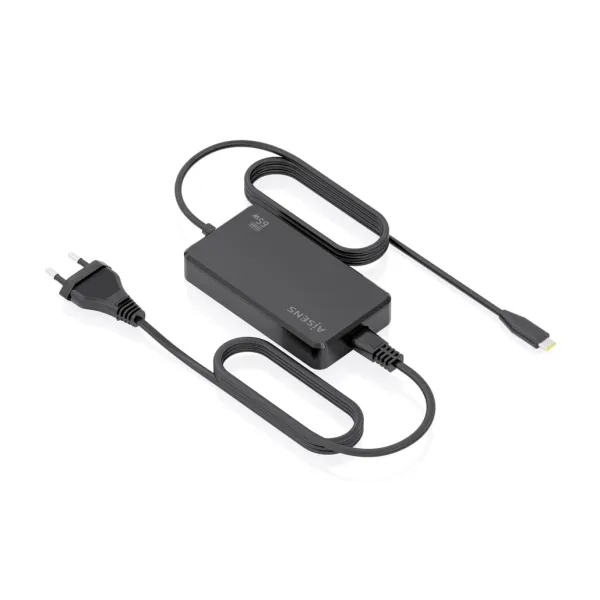 Aisens Cargador De Portatil Gan Usb-C/Pd 65W - Cable De 1.80M - Color Negro