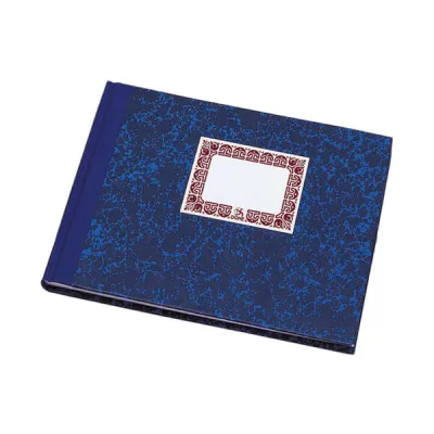 Dohe Cuaderno Cartone Rayado Horizontal 100 Hojas Tapa Tres Piezas Lomo Azul