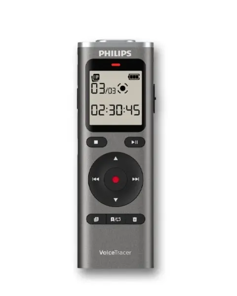 Philips Grabadora Digital 8GB con Conexión USB-A y Entrada Micro SD