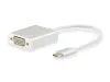 EQUIP Adaptador USB-C a VGA Hembra 0,15m