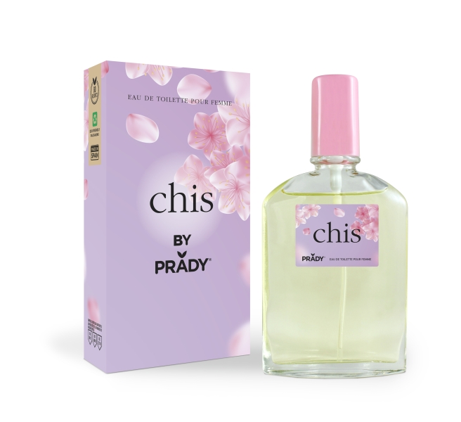 Prady Colonia De Mujer Chis - Frasco De 90 Ml - Spray Pulverizador