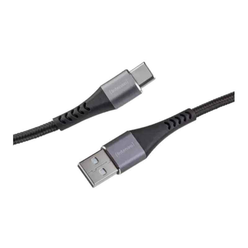Intenso Cable USB-A a USB-C 2.0m 60W Negro