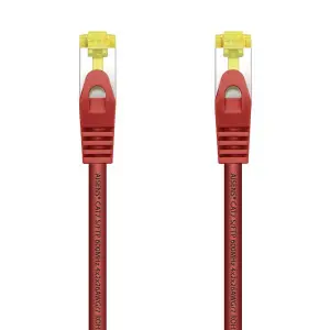 Aisens Cable de Red RJ45 LSZH Cat.7 600 MHz S/FTP PIMF AWG26 - 1.0M - Rojo
