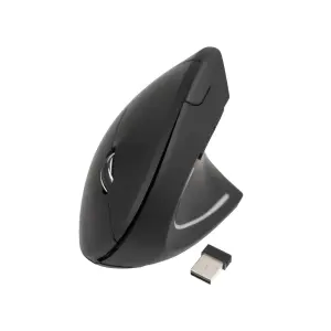 Tooq Raton Inalambrico Ergonomico 3200dpi 6 Botones Color Negro