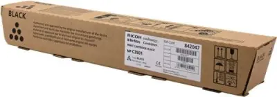 Ricoh Aficio MP-C3001/MP-C3501 Cartucho de Tóner Original Negro 842047/841424/841579