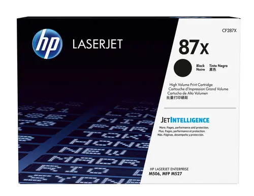 HP CF287X Cartucho de Tóner Original Negro
