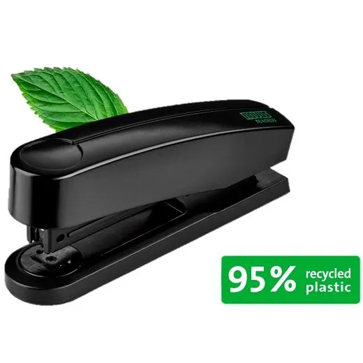 Novus B2 Re+New Grapadora de Sobremesa Negro - Hasta 25 Hojas, Incluye 200 Grapas