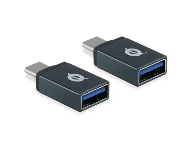 Conceptronic Adaptador USB-C 3.1 a USB 3.0 OTG 10GB/s - Pack de 2 Unidades