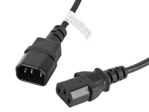Lanberg Cable De Transmisión C13 A C14 Negro 1,8 M