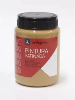 La Pajarita Témpera Escolar Satinada Naranja Terracota 35ml L-23