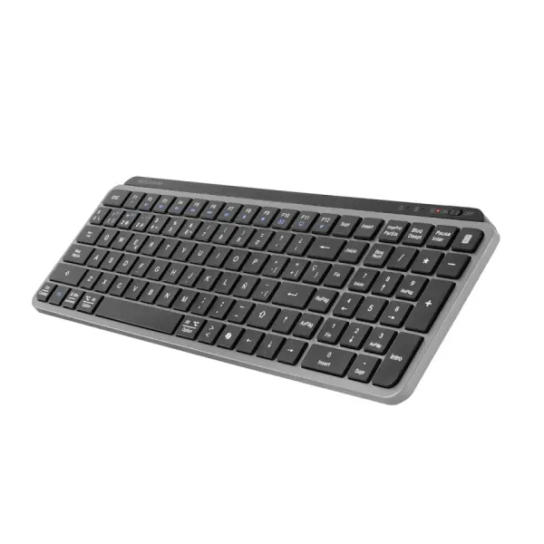 Mars Gaming MK-SILENKEYS Teclado Inalámbrico Bluetooth QWERTY PT 720mAh Teclas Silenciosas Negro