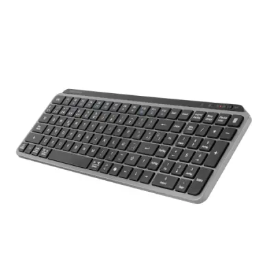 Mars Gaming MK-SILENKEYS Teclado Inalámbrico Bluetooth QWERTY PT 720mAh Teclas Silenciosas Negro