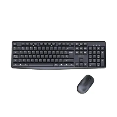 Approx Teclado y Mouse Inalámbricos APPMX420B 2.4GHz Multimedia Negro