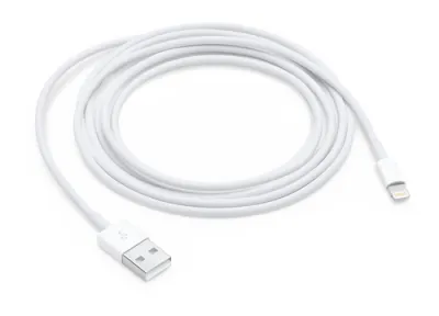 Apple Cable Lightning A Usb-A - Longitud 2M - Color Blanco
