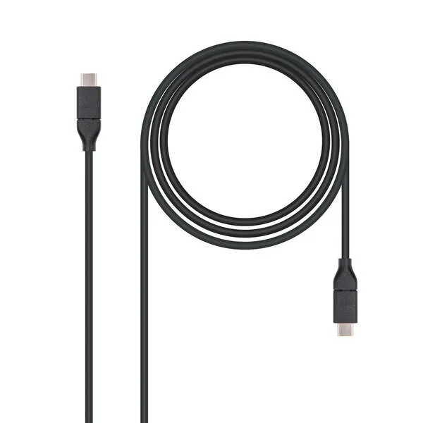 Nanocable Cable USB 3.1 Gen 2 10Gbps USB-C A USB-C 1M