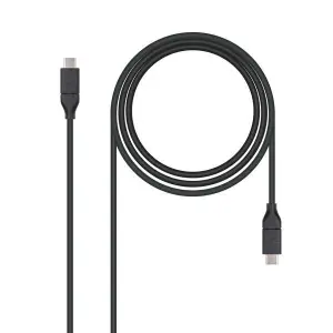Nanocable Cable USB 3.1 Gen 2 10Gbps USB-C A USB-C 1M